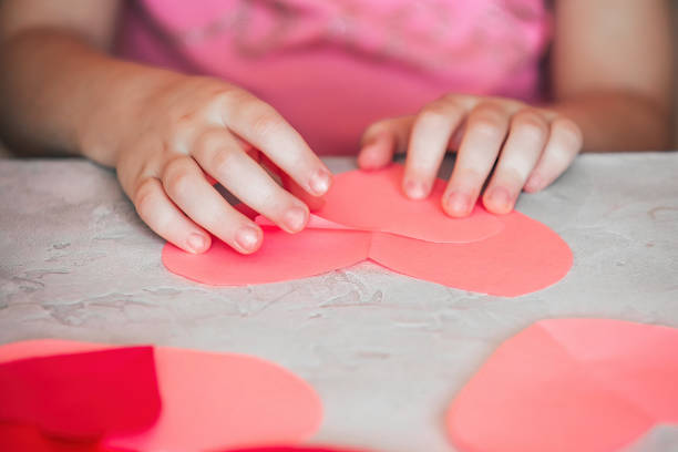istock Hobby, art concept, DIY gift for Valentine's Day 1455304460