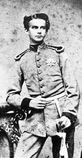 istock Bavarian crown prince Ludwig, studio portrait, 1863 1455305761