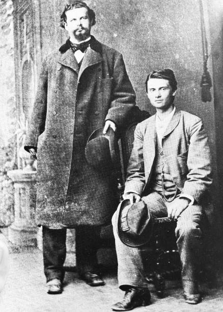 istock Bavarian king Ludwig II and Josef Kainz, 1881 1455306625