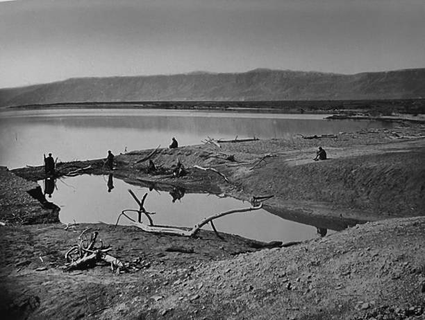 istock Northern end of the Dead Sea, 1875 1455306733