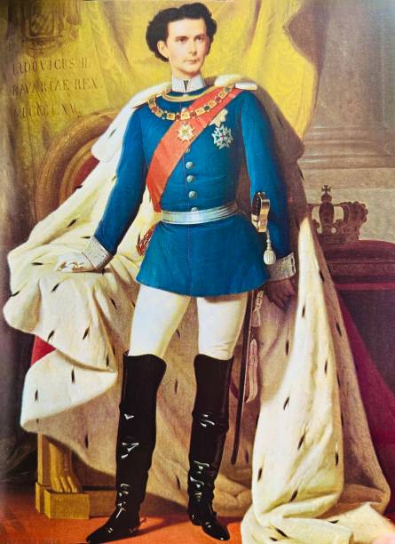 istock Bavaria, King Ludwig II with coronation coat, 1865 1455307531