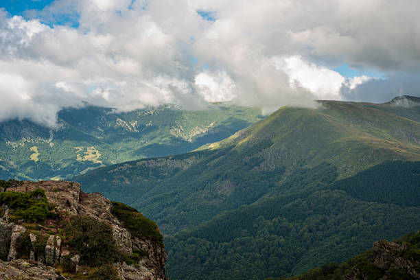 View at Stara planina mountain in Serbia