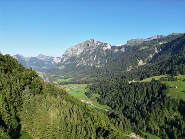 istock Mountain Landscape on a sunny day with blue sky 1455321982