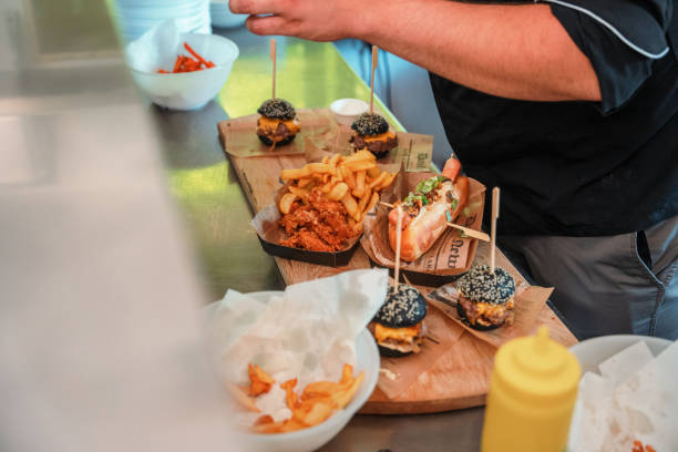 istock Large Fast Food Order Filled with Fried Food 1455326585
