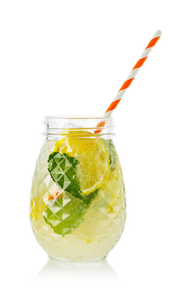 istock Glass of fresh lemonade 1455333809