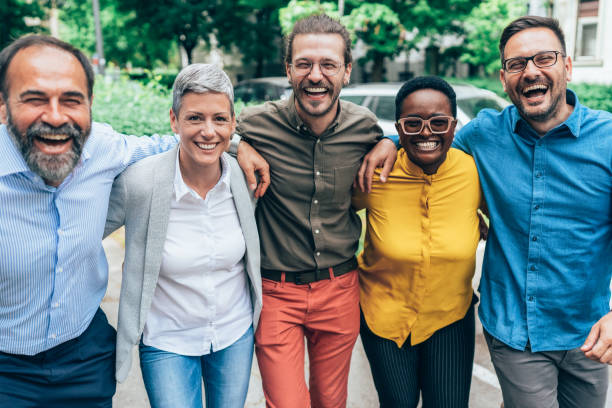 istock Portrait of business team 1455334011