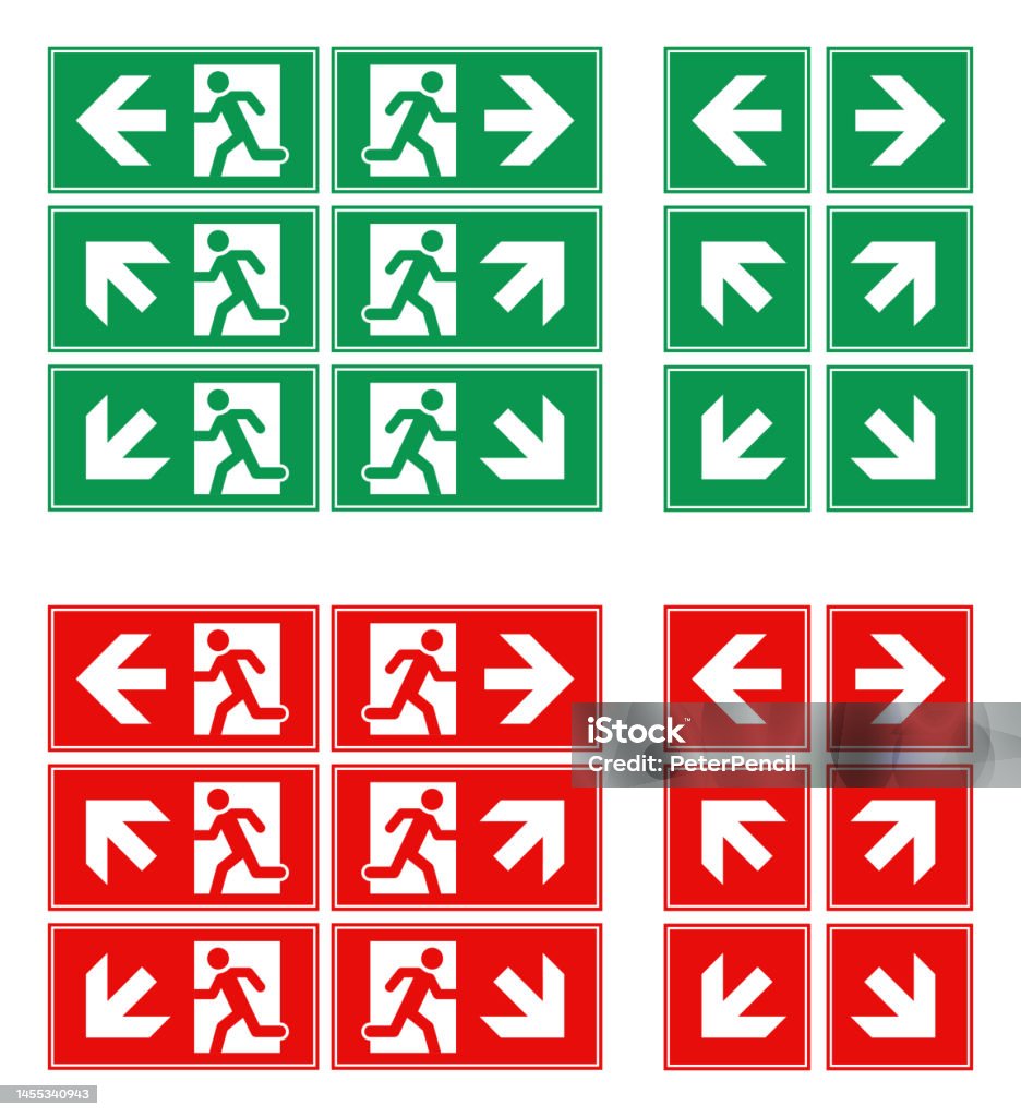 Quitter Vector Quitter Le Signe Vectoriel Set Illustration De Stock Isolé Vecteurs ...