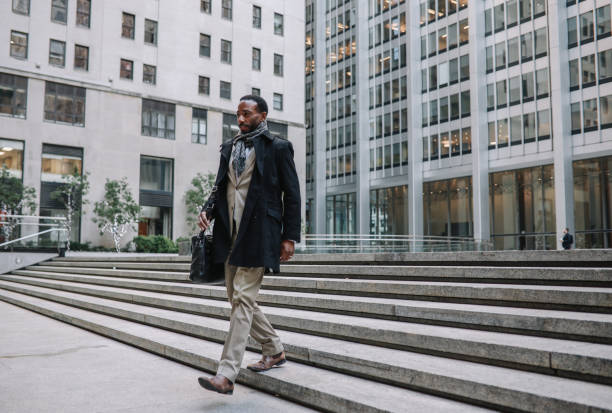 istock Businessman in Manhattan Financial District 1455354630