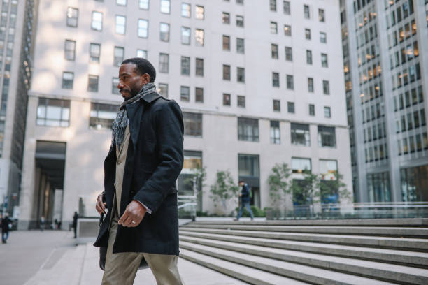 istock Businessman in Manhattan Financial District 1455355608
