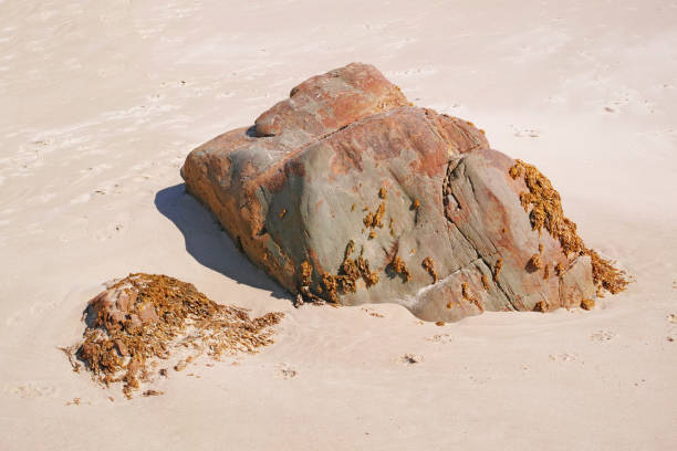 Round stones at a beach in South Africa
