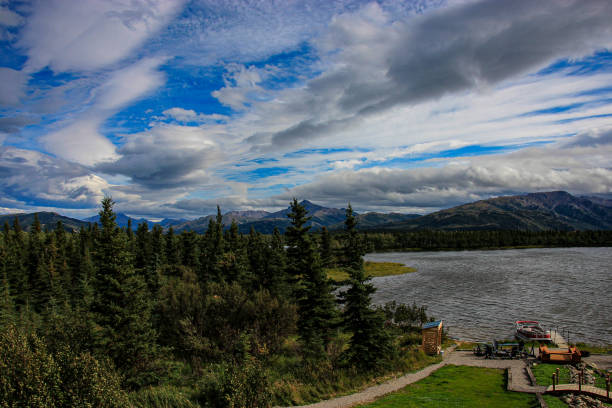 istock rocky mountain lake alaska 1455376488