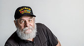 USA Military Vietnam War Veteran Portrait
