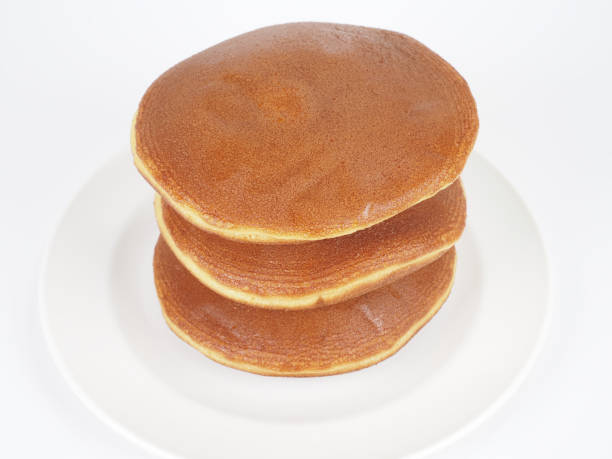 istock Stacked dorayaki Japanese traditional sweets 1455388129