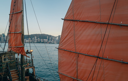 Hong Kong, December 20th 2022: locals and tourists enjoying sunshine, local landscape and daily life in HongKong, which is one of the busiest and most popular travel destinations in the world.