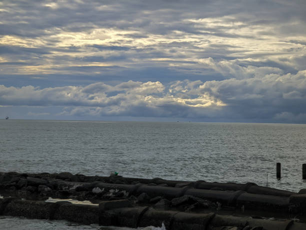istock Stone beach in the sea 1455403093