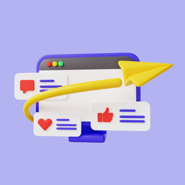 istock Social Media Marketing 3d Illustration 1455410229