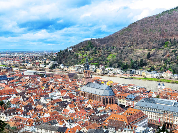 istock Antique building view in Heidelberg, Germany 1455414855