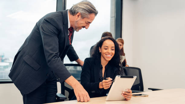 istock Successful business team working together 1455418841