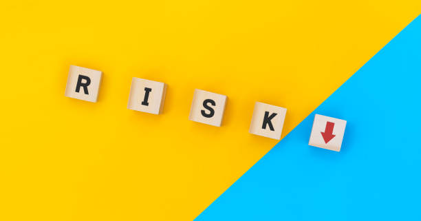 istock RISK - the inscription on wooden cubes 1455423693