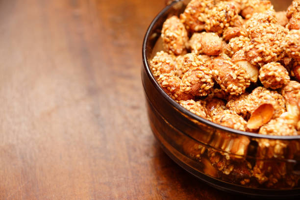 istock Sweet peanuts in a bowl 1455429755