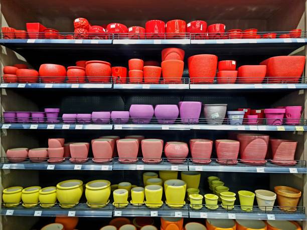 istock flower pots are on store shelves 1455436633
