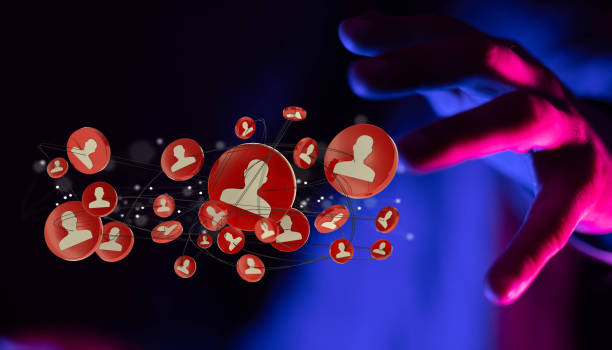 istock 3D rendering data network floating on a businessman's hand against a dark background 1455439774