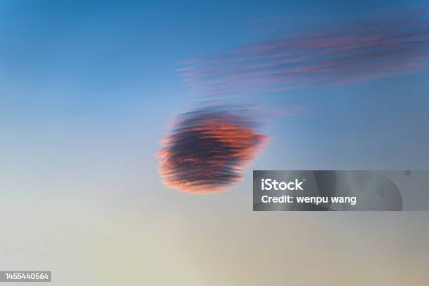 Sunset Fire Burning Clouds Cirrus Clouds Stock Photo - Download Image Now - Beauty In Nature, China - East Asia, Color Image