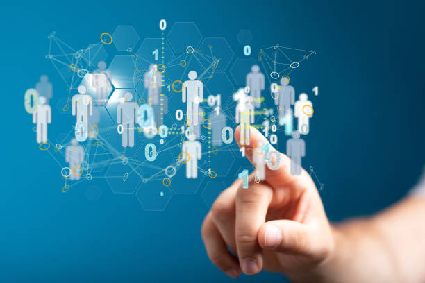 istock 3d rendering of a team connection and social network symbol on a blurry background 1455443387