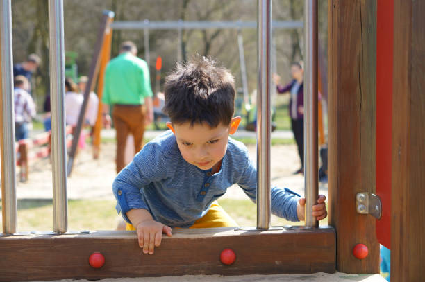 istock Kid in the park 1455444291