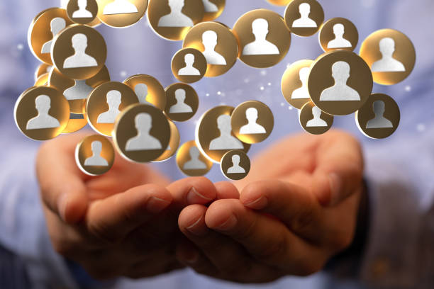 istock 3d rendering of a team connection and social network symbol on a blurry background 1455444488