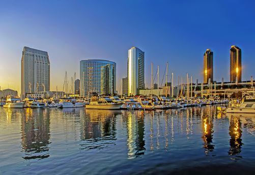 San Diego, Embarcadero Marina, California