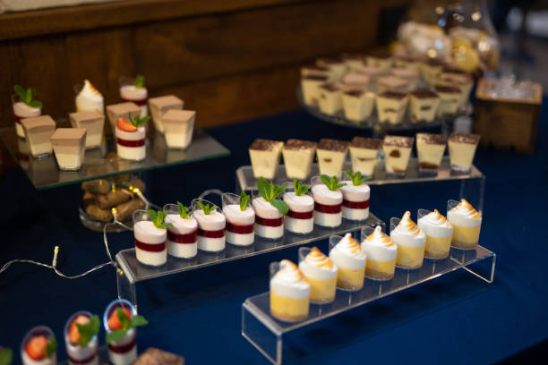 istock delicious sweet dessert candy bar on celebration 1455457290