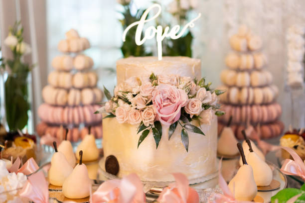 istock delicious sweet dessert candy bar on celebration 1455457618