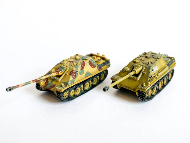 istock World war 2 tank model toy 1455458026