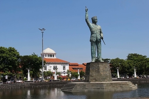 legendary station located in the city of Semarang, Central Java