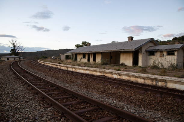 istock Karoo Railway Station, South Africa 1455478011