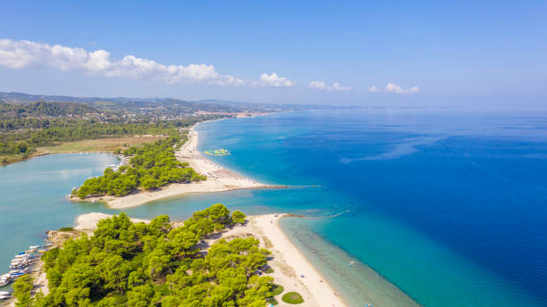 istock Aerial view at the beach. 1455478151