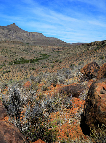 Vista Del Parque Nacional Karoo En El Gran Karoo De Sudáfrica Foto de