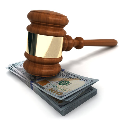 Money dollar law business gavel