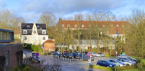 Townscape of Holte, a Copenhagen suburb