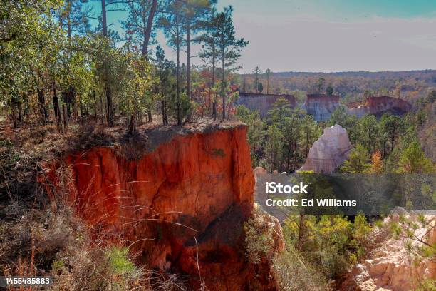 One Providence Canyon Side Stock Photo - Download Image Now - Beauty In Nature, Canyon, Color Image