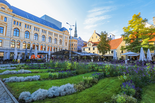 Livu Square, Riga, Latvia