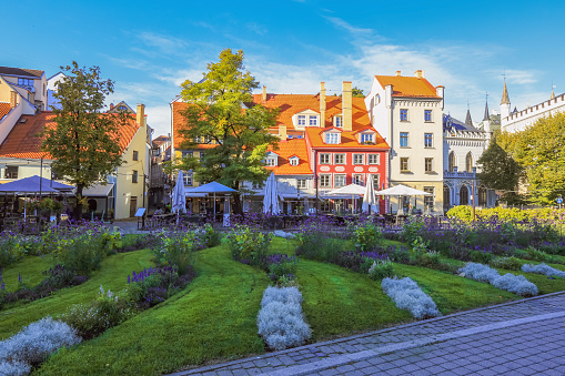 Livu Square, Riga, Latvia