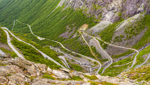 istock Trollstigen mountain road in Norway 1455494839