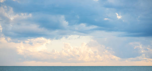 istock sunset sky and sea landscape banner 1455499603