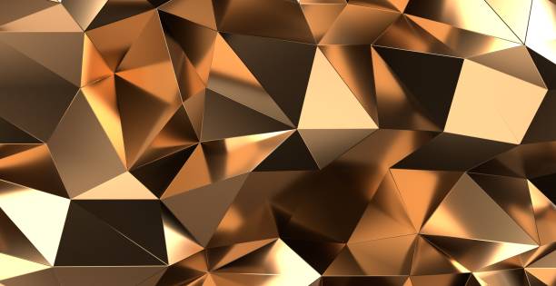 istock Abstract illustrative background of bumpy golden texture 1455509554