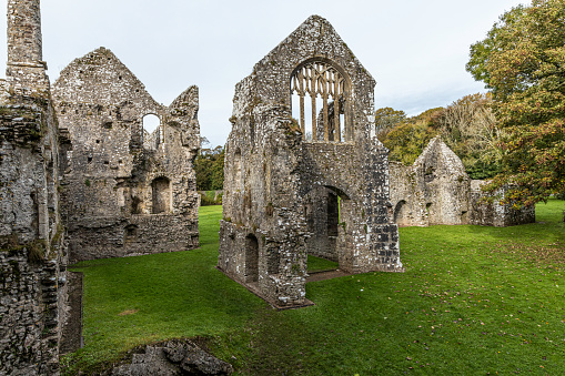 Lamphey Bishop's Palace or Lamphey Palace is a ruined medieval building complex in Lamphey, Pembrokeshire, Wales.