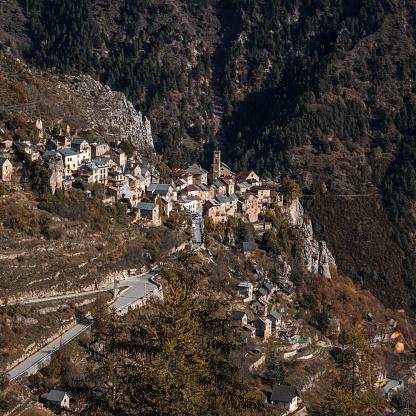Found this cute little tiny old village on a cliff of a mountain during a road trip through the French Alps.