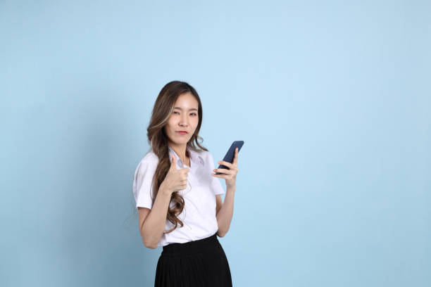 istock Girl in Student Uniform 1455528141