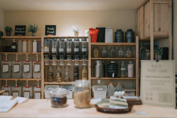 istock Sustainable Business Plastic Free Zero Waste Grocery Store 1455535151